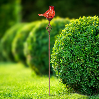 Piquet de jardin en verre Cardinal