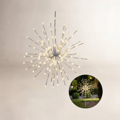 24" Starburst Hanging Light Sphere