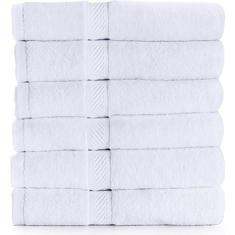 Cassada Cotton Bath Towel, White