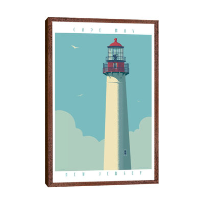 Cape May Lighthouse Travel by Jim Zahniser - Print on Canvas
