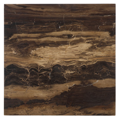 Pristina 21" Genuine Marble End Table