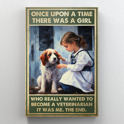 "Isyla A Girl To Becher", impression sur toile