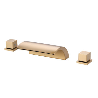 Deck Tub Spout with Diverter