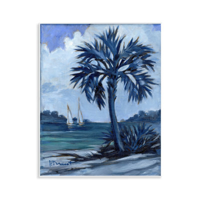 "Blue Palm Impressions" par Paul Brent