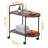 Dannylee Wheel End Table Side Table With Storage