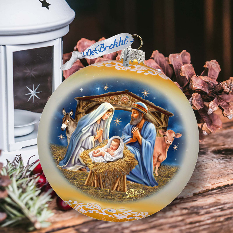 Grand ornement boule en verre Designocracy