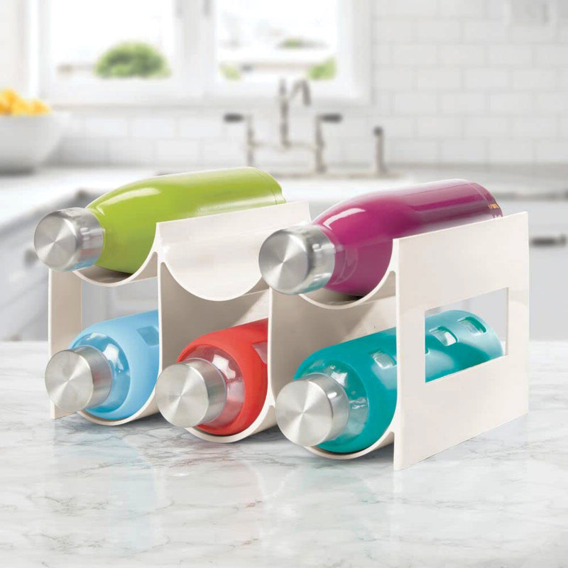 Arthenia 6 Bottle Tabletop Wine Bottle Rack, Cream 