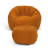 Compression Comfy Pumpkin Bean Bag Couch Sofa Chair,Soft Teddy Fabric Bean Bag Chair With Ottoman-1273032083