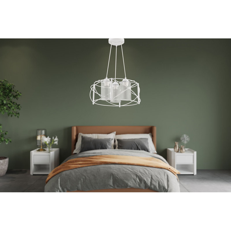 Lustre, Transparent, Blanc