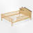 Wood Platform Bed With Led Light-114071860