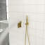 Pomme de douche double - Système de douche carré mural de 12 pouces avec valve brute-114230285