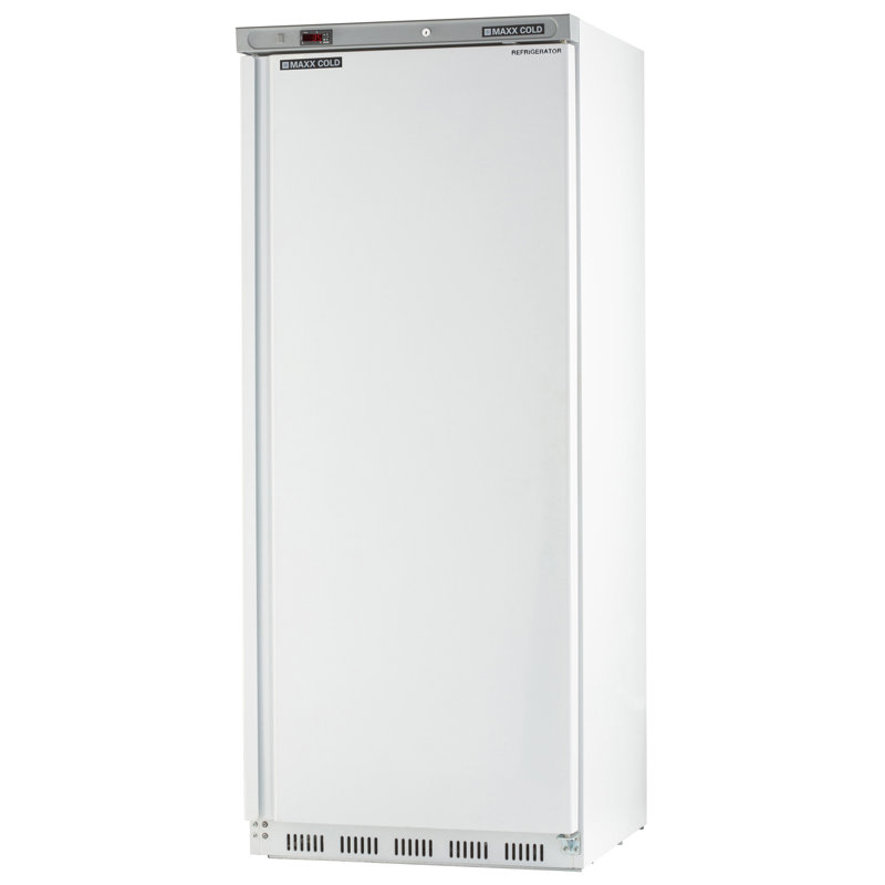 Maxx Cold Single Door Economy Reach-In Refrigerator, 23 cu. ft. Storage Capacity, in White