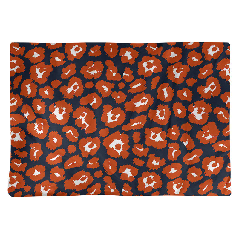 Napperon 18 "Chicago football, Bleu marine / blanc / orange, Coton