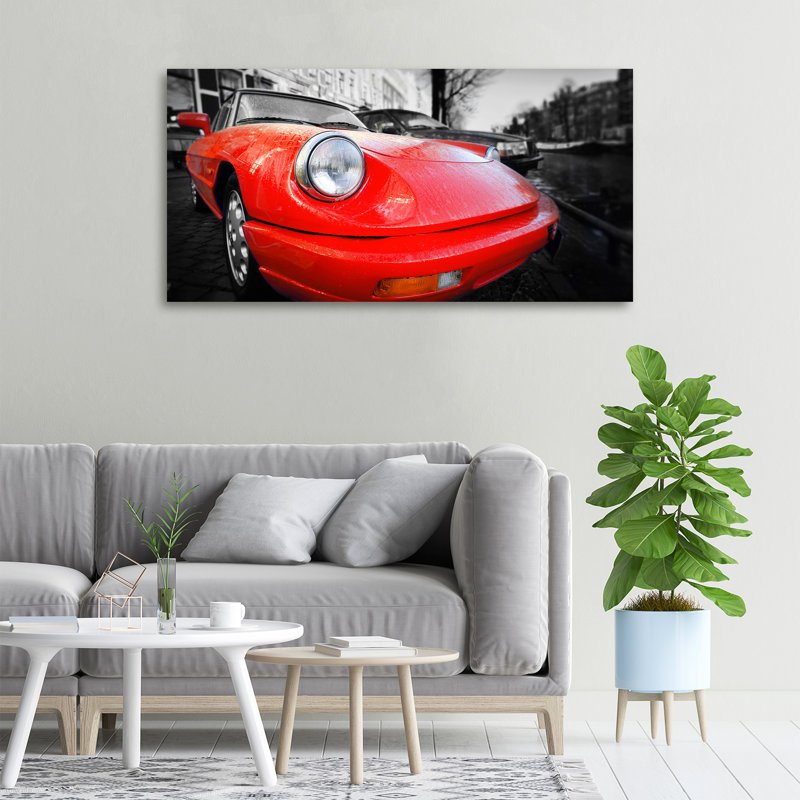 Classic Car - Wrapped Canvas Print