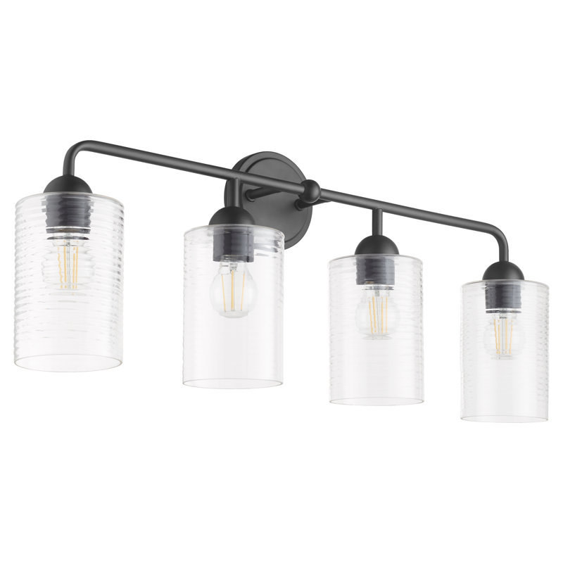 CHARLOTTE 4 Light Vanity, Matte Black