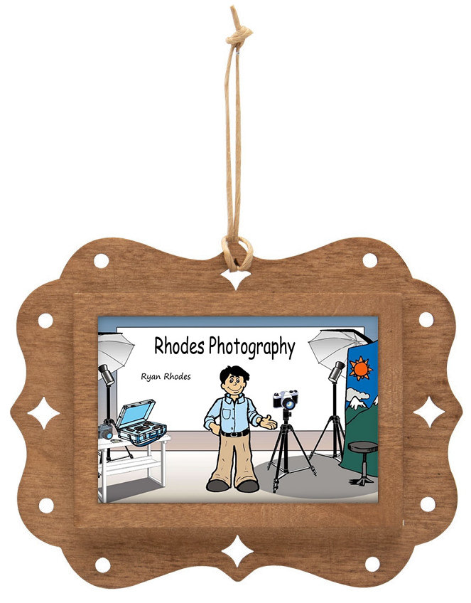 Printed Perfection Personalized Photographer - Female Christmas Bulb