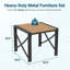 Table de bout carrée pour l'extérieur