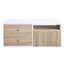 Ensemble de tables basses 2 pièces Halcomb