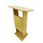 Pupitre pour pupitre en bois assemblé Fixturedisplays® 14302 - Podium assemblé