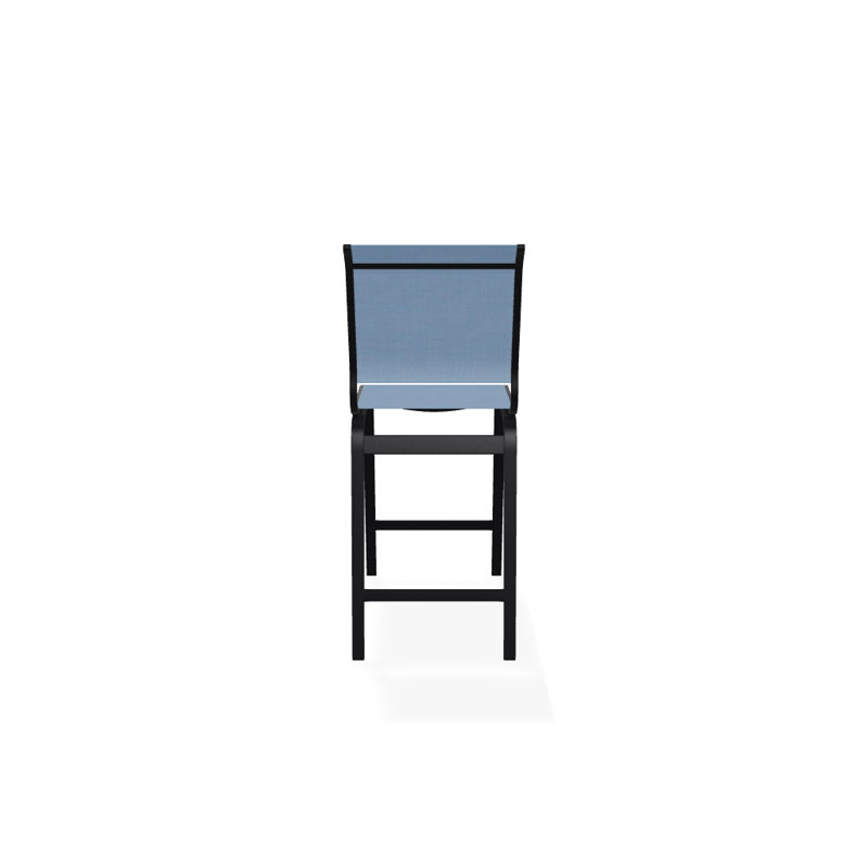Tabouret de bar 26 po Holna, Noir texturé, Ciel 42D
