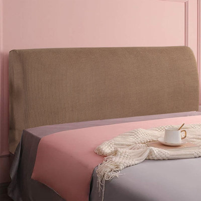 Housse de tête de lit extensible en polyester extensible Housse de protection pour tête de lit extensible anti-poussière