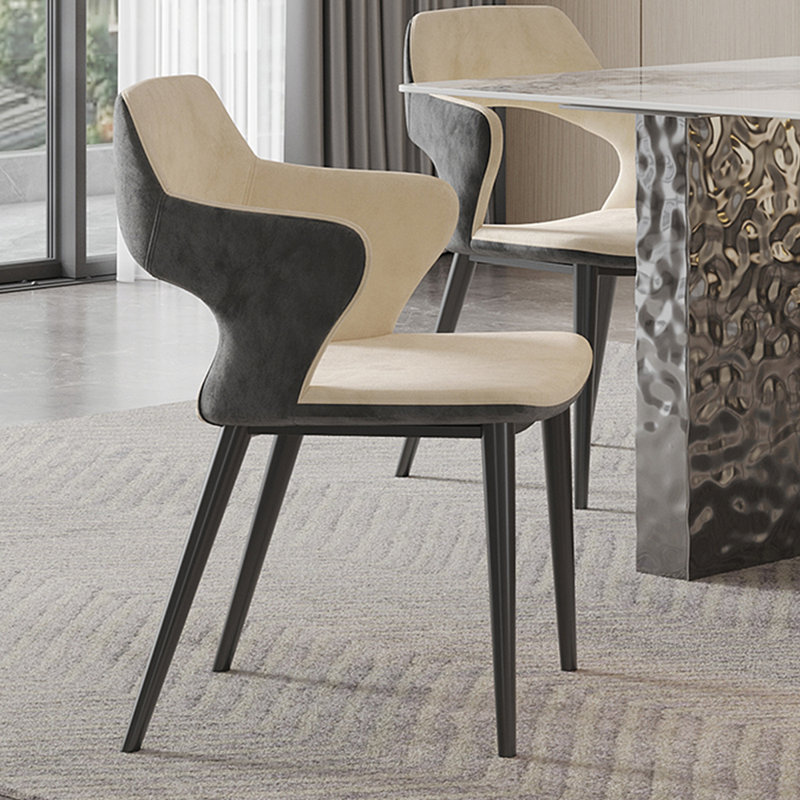 Ensembles de table de salle à manger minimalistes de style italien, H 29,5 po x L 78,7 po x l 39,4 po