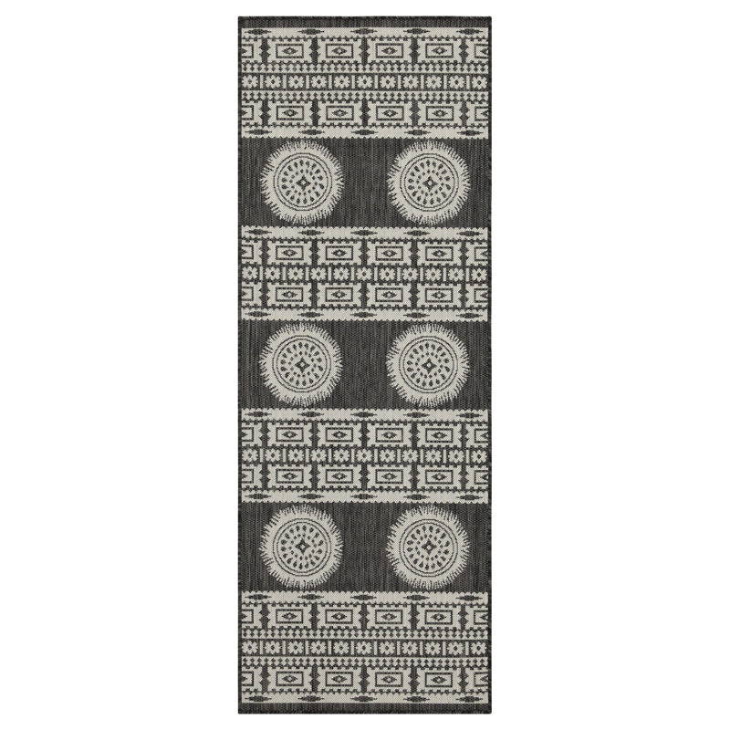 Stain-resistant Polypropylene Modern Rug For Indoor/outdoor Spaces