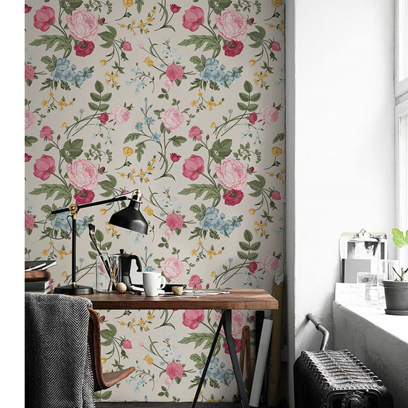 Brigit Matte Peel and Stick Mural, 312 x 219cm