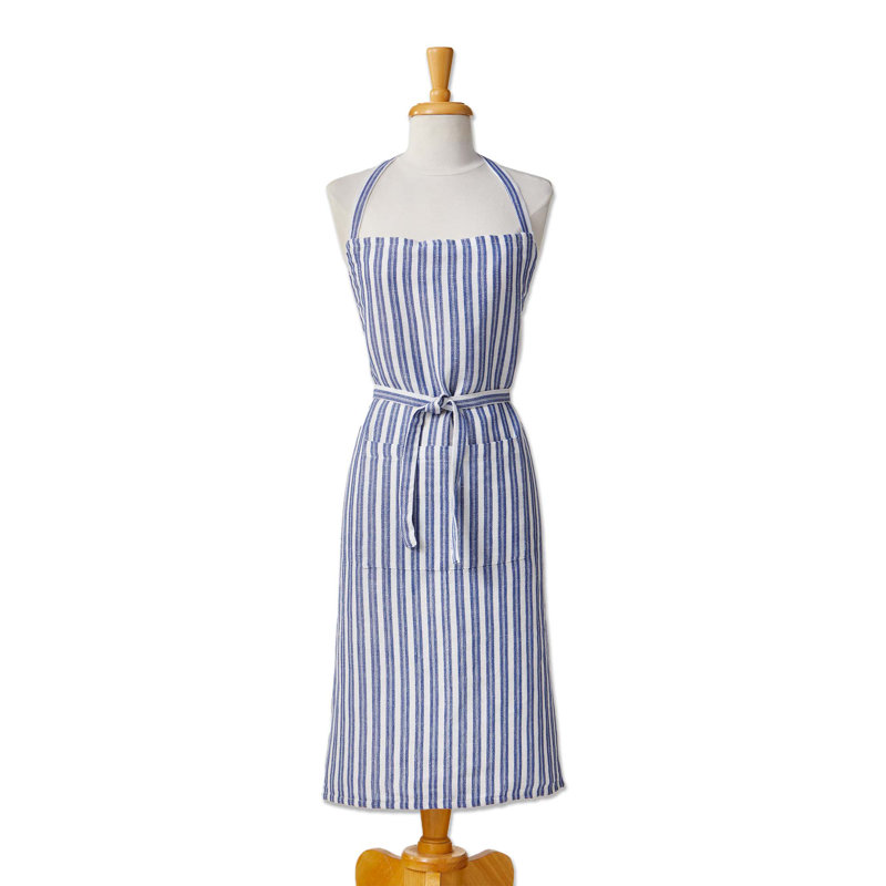 Blue Stripe Apron