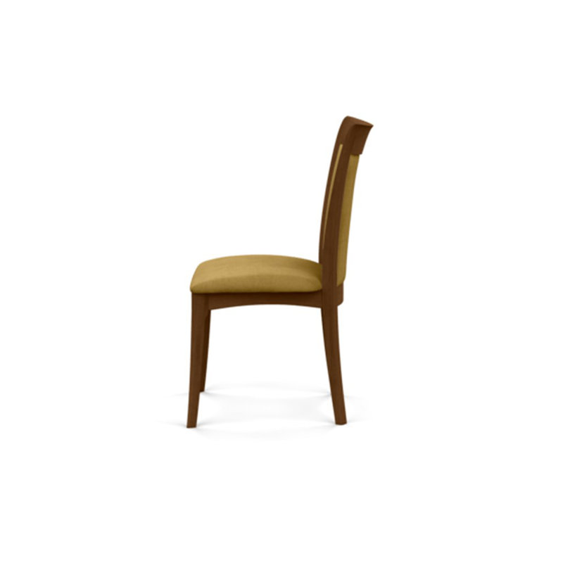 Morgan Leather Dining Chair, Saddle Cherry, Coffee