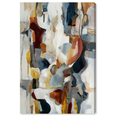 «Linen Taupe Flow III», reproduction d'art sur toile par Art Remedy, 10 x 15