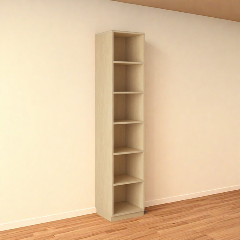 Vitaliano, Burlywood, (6 tablettes) H 78,7 po x l 15,7 po x P 15,7 po