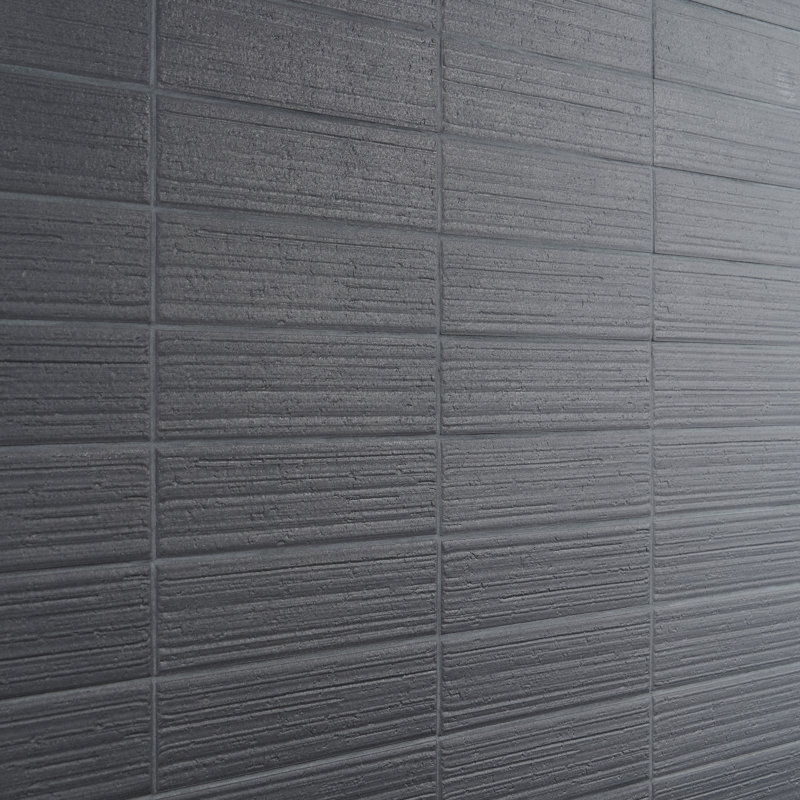 Carrelage mural en céramique 3 "x 10" Barlow, Gris lune