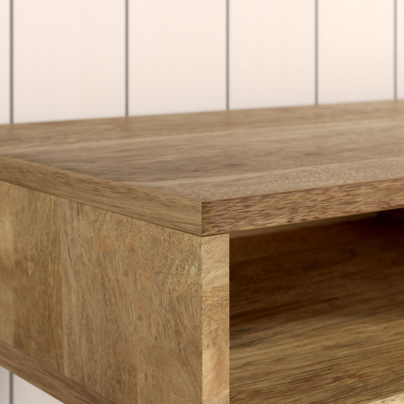 Ione Solid Wood Writing Desk