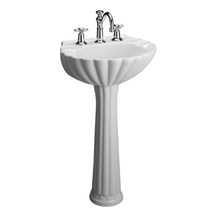 Barclay Bali 16.5'' Vitreous China Specialty Bathroom Sink with Overflow