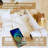 Makeup Vanity Table Set With Adjustable Brightness Mirror and Charging Station, Dressing Desk with Cushioned Stool for Small Space Bedroom, for children Gift-687492449