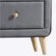 Dresser, Light Grey Fabric