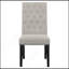  Ensemble de 2 chaises d'appoint capitonnées-1214895535