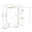 W H Medicine Cabinet Mirror