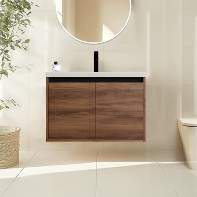 Ensemble de meuble-lavabo 2 portes Modern