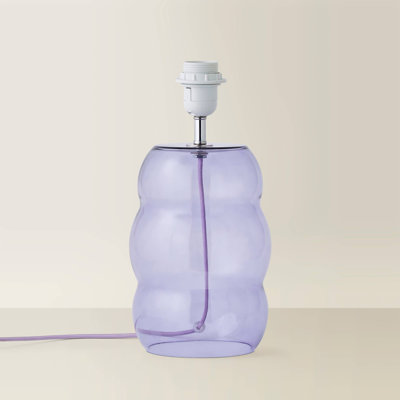 Deleena Glass Lamp Base Lamp