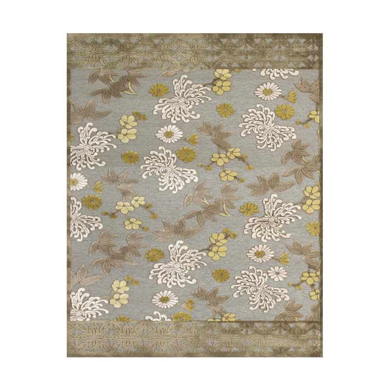 Cherine Chenille Floral Indoor Rug, Runner 2'6" x 8'