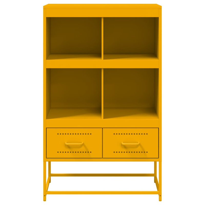 Storage Cabinet, Mustard yellow