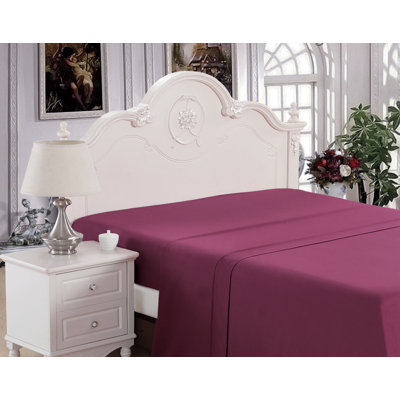 Drap plat en rayonne de bambou de toutes les saisons de Marina