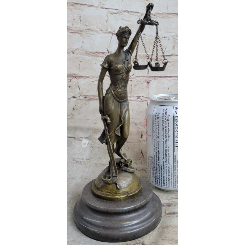 Statue Lycette Lawyer Blind Justice Law Sculpture Art
