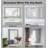 Rillamas 35.4" Modern Mirrored Console Table and Mirror Set Ultra‑Modern Contemporary Glam Stylish