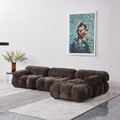 Daimion Upholstered L-Shaped Sectional Reversible