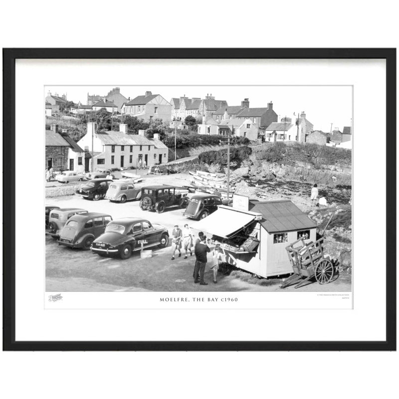 Moelfre, The Bay C1960 by Francis Frith - Single Picture Frame Print, 60cm H x 80cm W x 2.3cm D