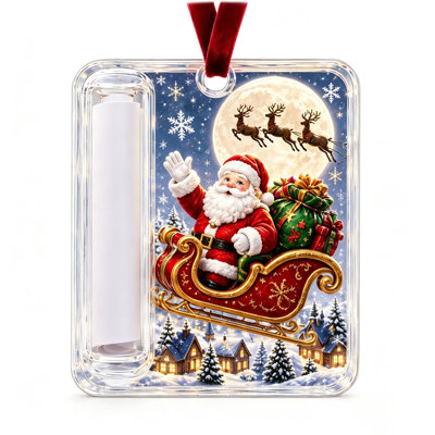 Christmas Decor Christmas Money Ornament Acrylic Cash Money Gift Ornament For Christmas Tree Hanging Decoration Funny Holiday Cash Gift Card Orname