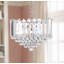 Lustre en cristal 2 lumières Chantavia